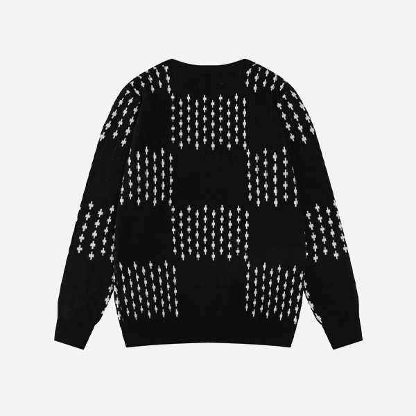 ルイ・ヴィトンのダブルニットジャカードセーター