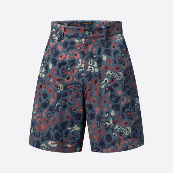 ルイ・ヴィトン NIGO コラボレーション プリント ショーツ