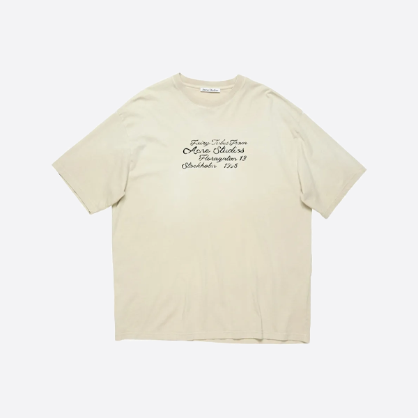 アクネ ストゥディオズ ショートスリーブ オフホワイト