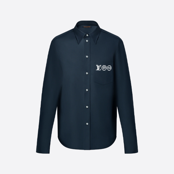 ルイ・ヴィトン ニーゴ プリント シャツ