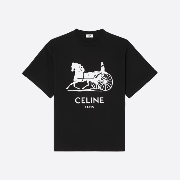 セリーヌプリントの馬車、ブラック