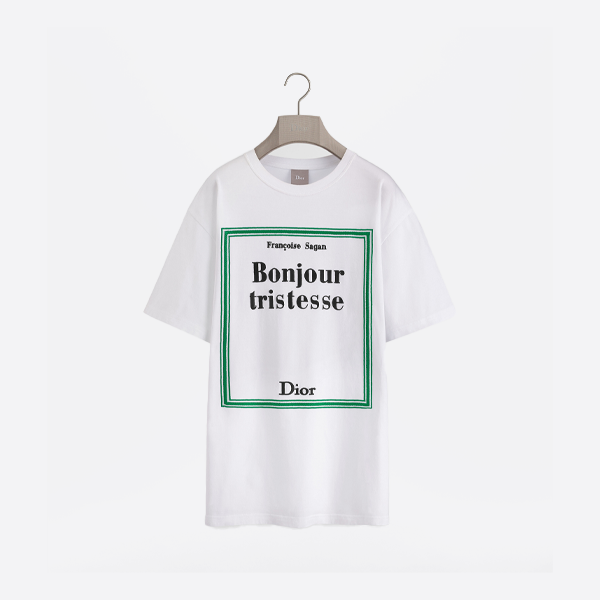 ディオール ドラキュラをテーマにした刺繍入り半袖Tシャツ