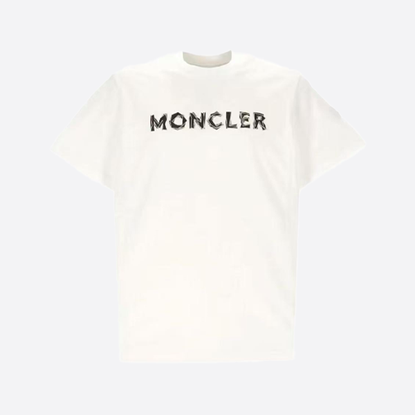 モンクレール ラインプリント 半袖Tシャツ