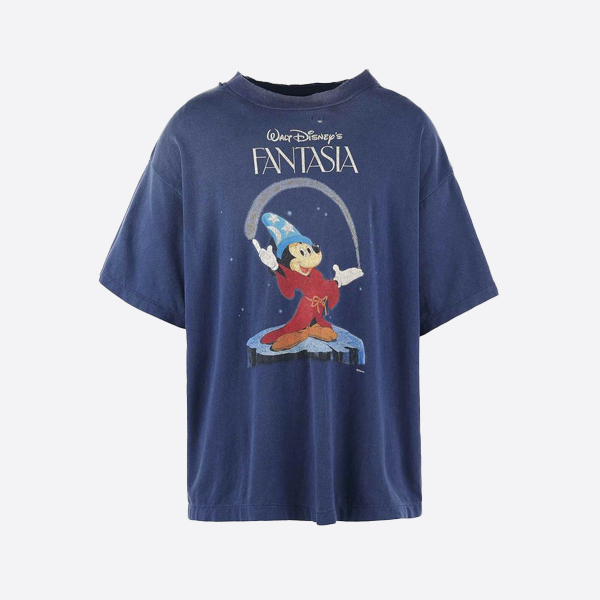 聖ミカエルファンタジア ミッキーマウスプリント 半袖シャツ