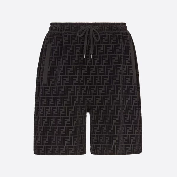 フェンディ FF 全面フロッキー加工ショートパンツ