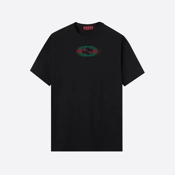 グッチ シャドウ ダブルGロゴ 半袖シャツ