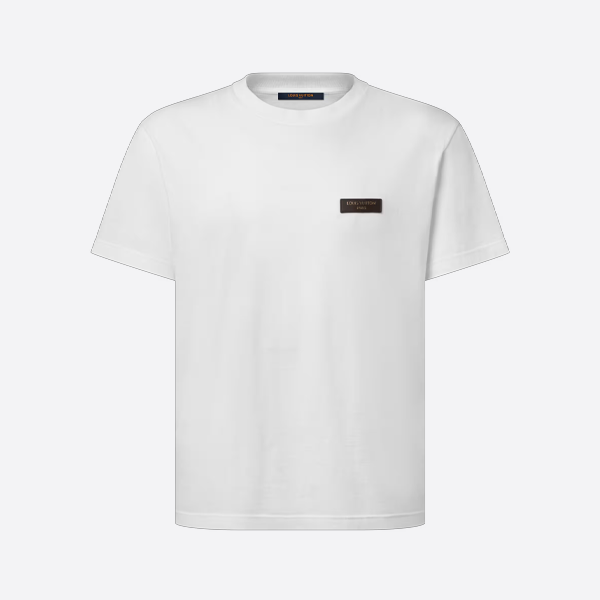ルイ・ヴィトン クルーネック 無地 半袖Tシャツ