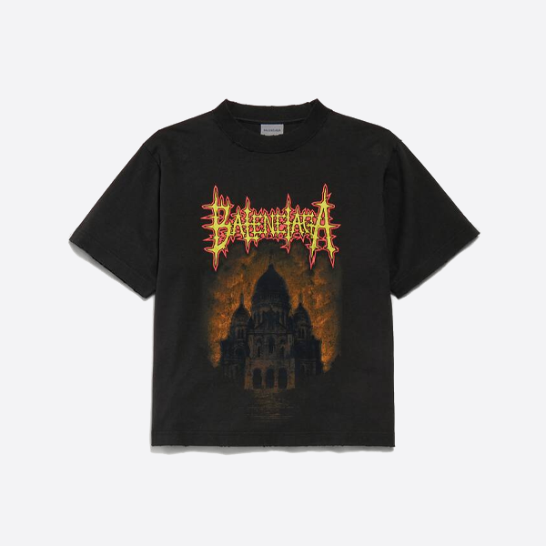 バレンシアガ フレイムフォートレス 半袖Tシャツ