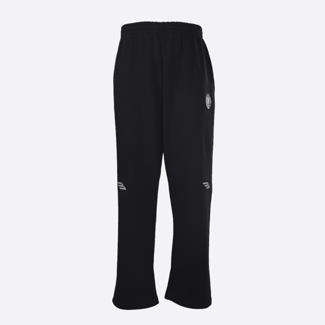 バレンシアガ BLCG フットボール バギー 3M ロゴパンツ ブラック