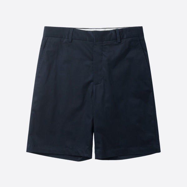 ロロ ピアーナ Deck Short コットンショーツ ネイビー