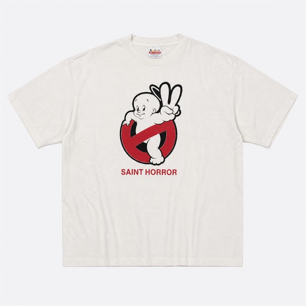 セント マイケル SS Tシャツ Saint Horror ホワイト