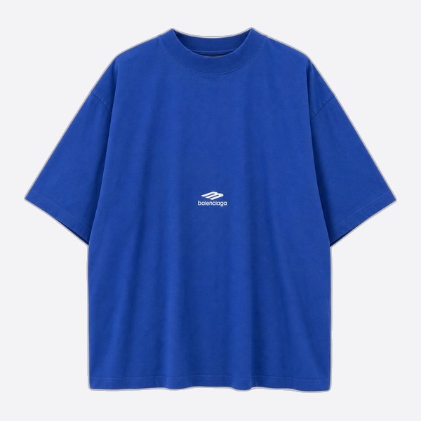 バレンシアガ スキー 3BロゴTシャツ ブルー