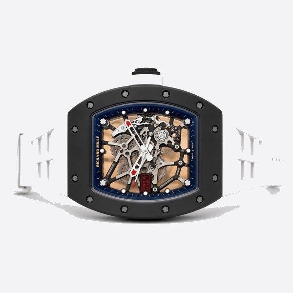 リシャール ミル RM035 カーボン カウプリント ウォッチ スケルトン ダイヤル