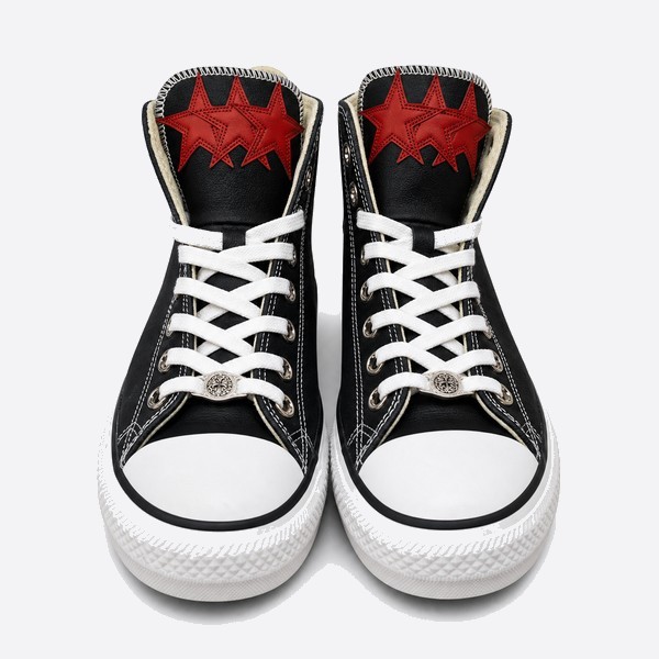クロムハーツ x コンバース 1970s High Top スニーカー ブラック レッド