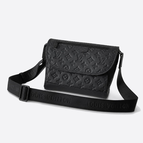 ルイ ヴィトン パルス レザー メッセンジャー ブラック M14874