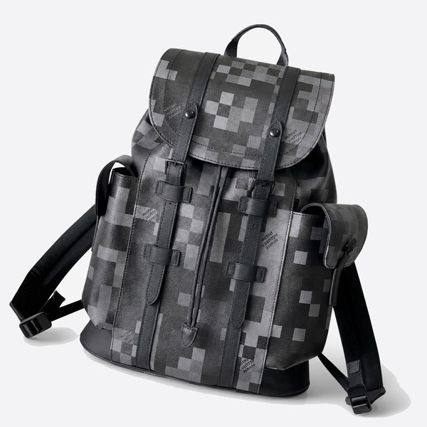 ルイ ヴィトン ダモフラージュ クリストファーMM バックパック ブラック M14952