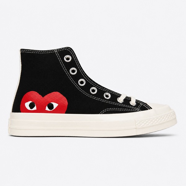 コンバース Chuck All Star 1970S CDG Play ハイカット ブラック