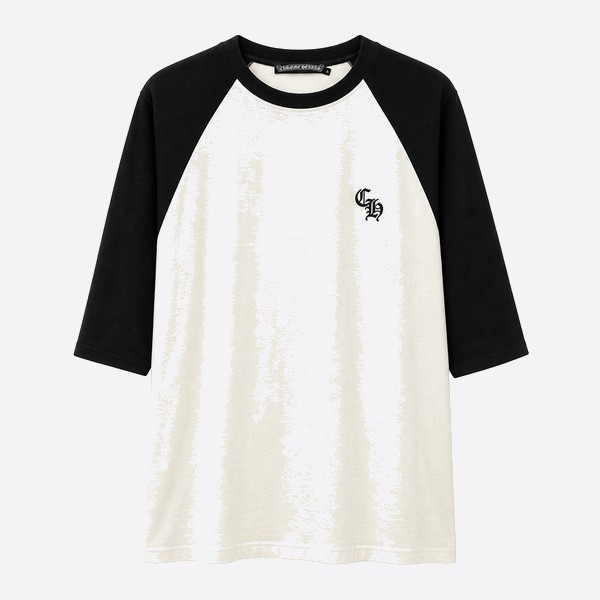 クロムハーツ ラグラン ロゴTシャツ
