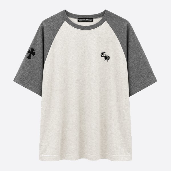 クロムハーツ ラグランスリーブ ロゴ Tシャツ