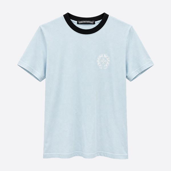 クロムハーツ コントラストカラー ウォッシュド ロゴ Tシャツ