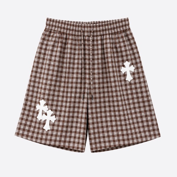 クロムハーツ クロスパッチ ギンガム ショーツ