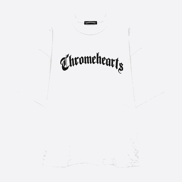 クロムハーツ ラインストーン ロゴ Tシャツ
