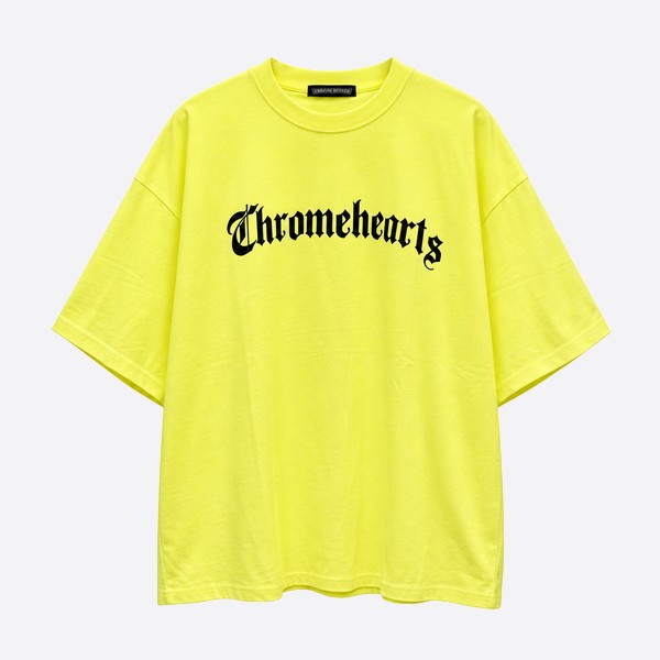 クロムハーツ ラインストーン グラフィック ウォッシュド Tシャツ