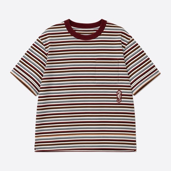 シャネル 26M ココビーチ ボーダー シーホースTシャツ