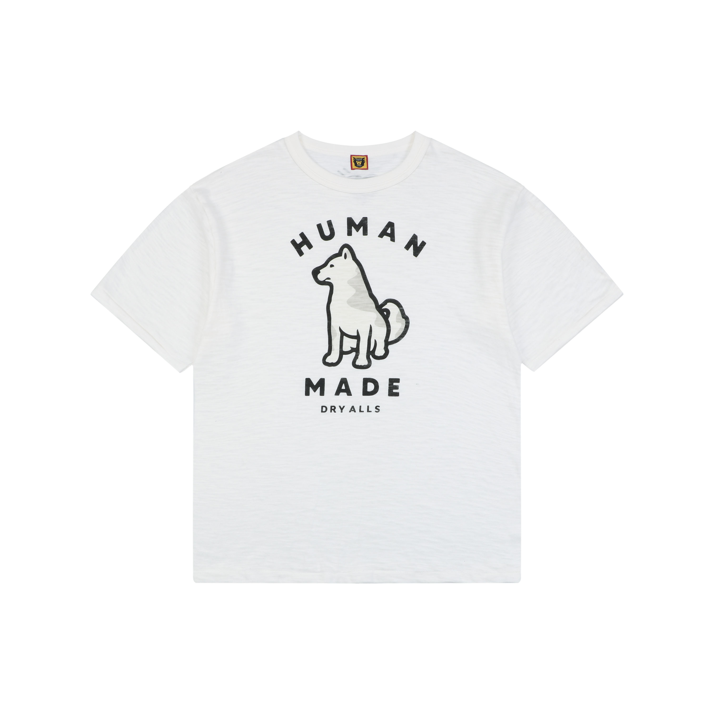 ヒューマンメイド アニマル グラフィック Tシャツ 珍島犬 ホワイト ソウルストア限定 HM31TE043 詳細画像 1