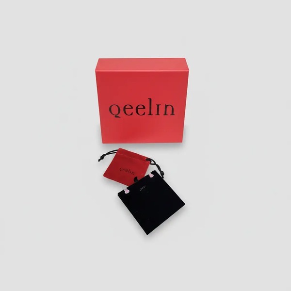 Qeelin Wulu イヤリング パープル ダイヤモンド