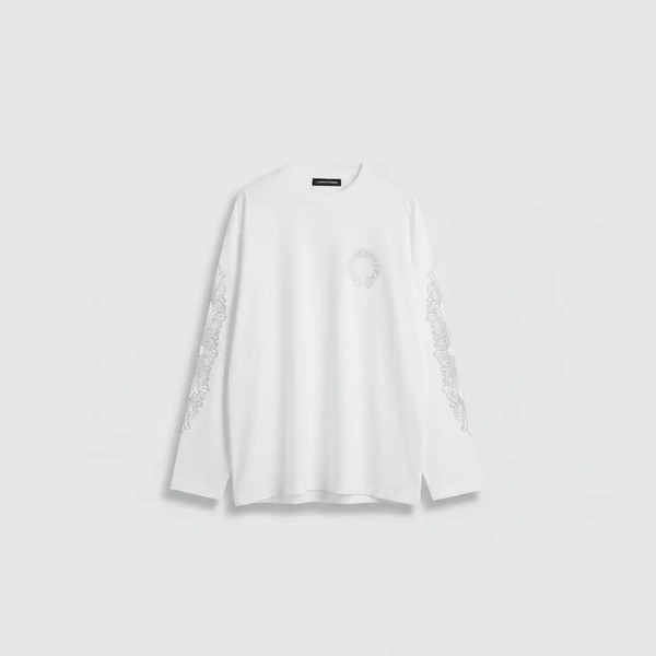 クロムハーツ 長袖Tシャツ ホワイト