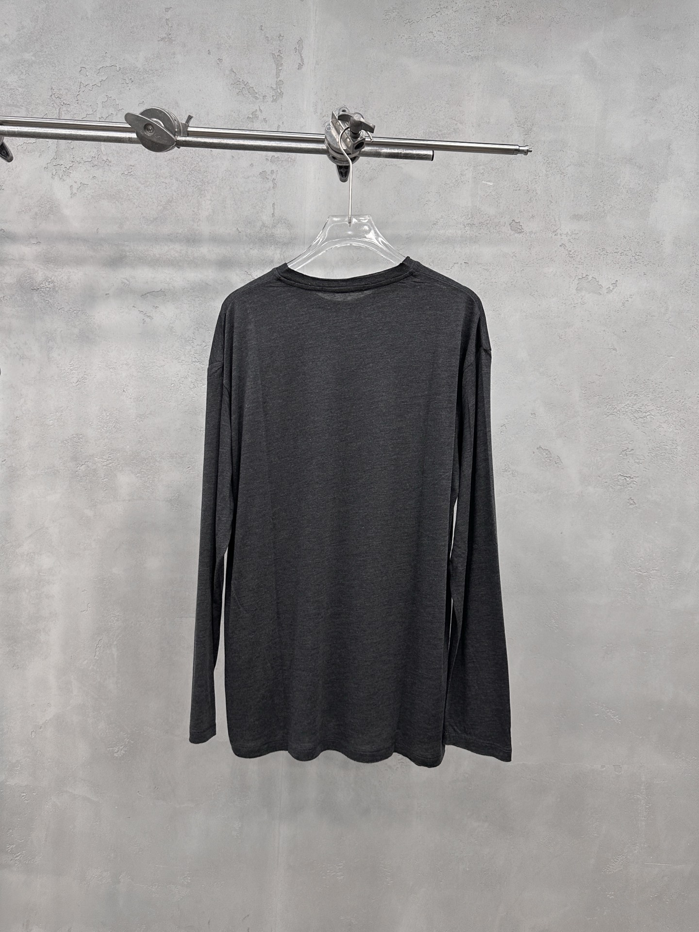 アクネ ストゥディオズ ロングスリーブTシャツ ブラック 詳細画像 3